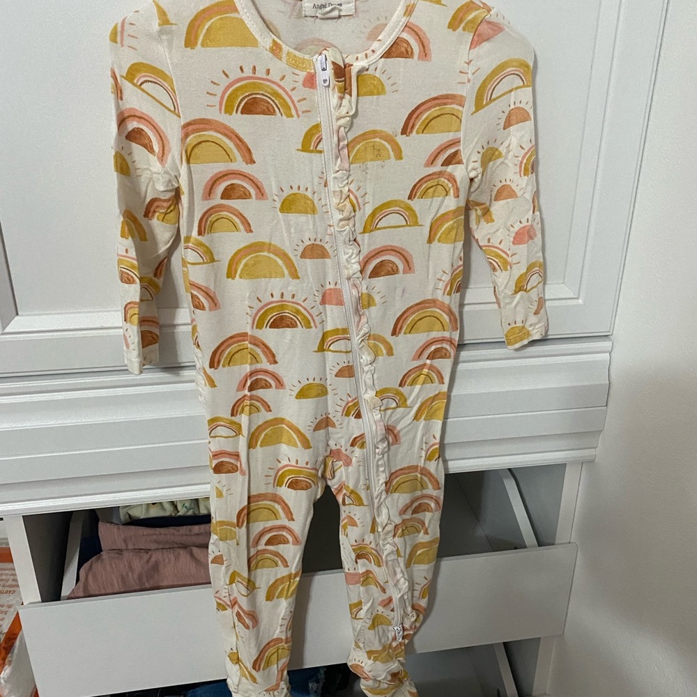 Angel Dear Zipper Footie